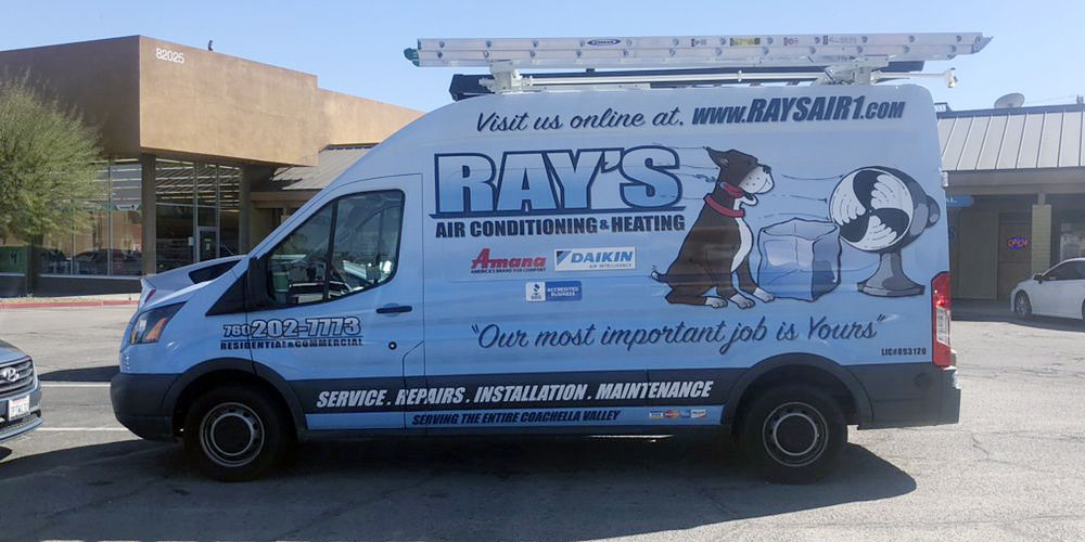 rays air conditioning van